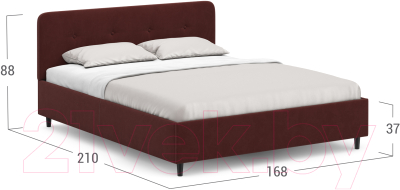 Двуспальная кровать Moon Family 1253 / MF008468
