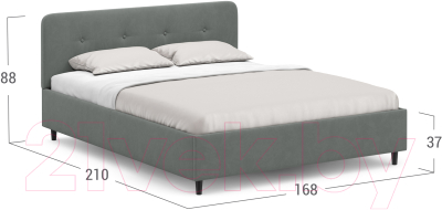 Двуспальная кровать Moon Family 1253 / MF008498