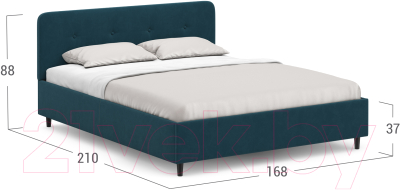 Двуспальная кровать Moon Family 1253 / MF008418
