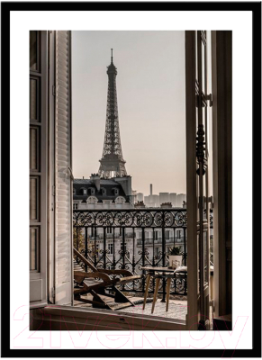 Картина Мирам Архитектура. Эйфелева башня на закате / 250703202 (50x70)