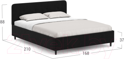 Двуспальная кровать Moon Family 1253 / MF008529