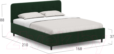 Двуспальная кровать Moon Family 1253 / MF008549