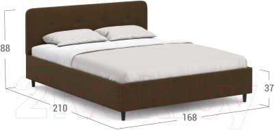 Двуспальная кровать Moon Family 1253 / MF008449