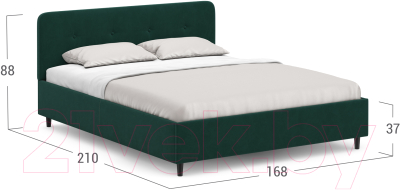 Двуспальная кровать Moon Family 1253 / MF008479