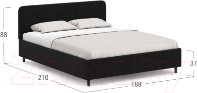 Двуспальная кровать Moon Family 1253 / MF008530