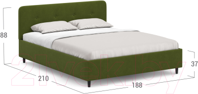Двуспальная кровать Moon Family 1253 / MF008430