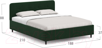 Купить Двуспальная кровать Moon Family 1253 / MF008551 в Бобруйске