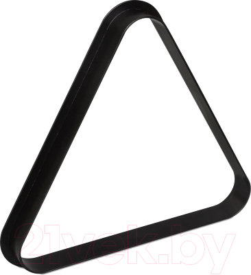 Треугольник для бильярда No Brand Junior 1636 (пластик черный, 57.2мм)
