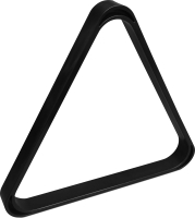 Треугольник для бильярда No Brand Rus Pro 4032  (пластик черный, 60.3мм ) - 