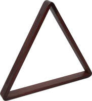 Треугольник для бильярда No Brand Венеция 8546   (дуб коричневый, 68мм) - 
