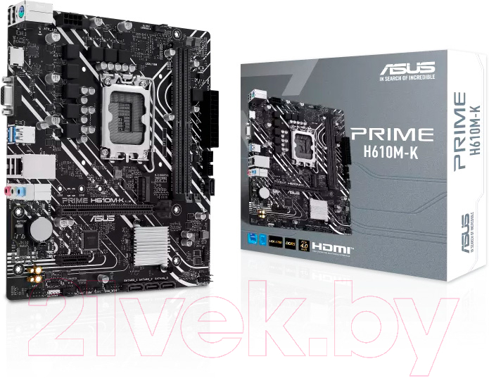 Материнская плата Asus Prime H610M-K — фото 6