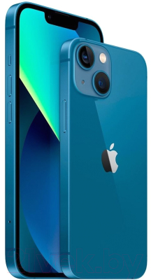 Смартфон Apple iPhone 13 mini 128GB / 2BMLK43 восстановленный Breezy Грейд B (синий)