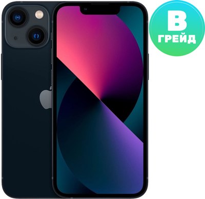 Смартфон восстановленный Apple iPhone 13 mini 128GB Flip Грейд B (Midnight) - 
