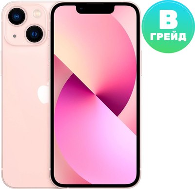Смартфон восстановленный Apple iPhone 13 mini 128GB Flip Грейд B (розовый) - 