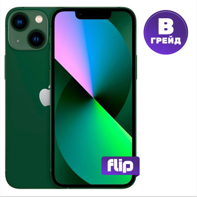 Смартфон восстановленный Apple iPhone 13 mini 256GB Flip Грейд B (зеленый) - 