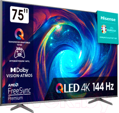 Телевизор Hisense 75E7KQ Pro