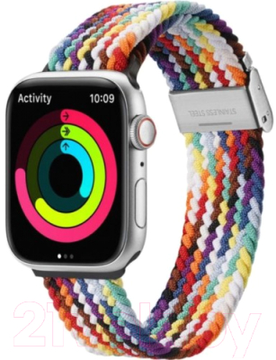 Ремешок для умных часов Dux Ducis Mixture II для Apple Watch Ultra/SE/8/7/6/5/4/3/2/1 (Rainbow)