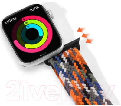 Ремешок для умных часов Dux Ducis Mixture II для Apple Watch SE/8/7/6/5/4/3/2/1 (Camo)