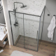 Миниатюра изображения товара Душевой уголок Grossman Galaxy 130x70x195 / 120.K33.01.1370.42.00 (графит сатин/стекло прозрачное)
