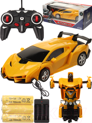 Радиоуправляемая игрушка No Brand Робот-трансформер / 2383477