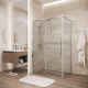 Миниатюра изображения товара Душевой уголок Grossman Galaxy 100x80x195 / 120.K33.01.1080.10.00 (хром/прозрачное стекло)