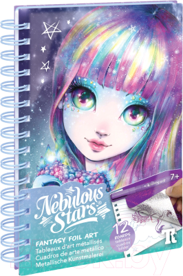 Набор для творчества Nebulous Stars Isadora Набор аппликаций фольгой для девочек / 11025_NSDA