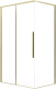 Миниатюра изображения товара Душевой уголок Grossman Galaxy 130x80x195 / 120.K33.01.1380.32.00 (золото сатин/прозрачное стекло)