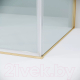 Миниатюра изображения товара Душевой уголок Grossman Galaxy 130x80x195 / 120.K33.01.1380.32.00 (золото сатин/прозрачное стекло)