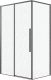 Миниатюра изображения товара Душевой уголок Grossman Galaxy 120x80x195 / 120.K33.01.1280.21.02 (черный матовый/шиншилла стекло)