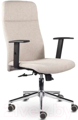 Кресло офисное UTFC Софт Люкс М-903 хром (Moderno мокко 11)