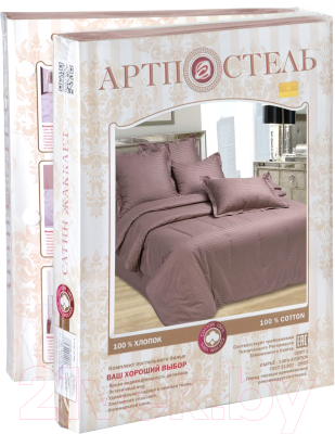 Комплект постельного белья АртПостель Папирус 865/2  (страйп-сатин)