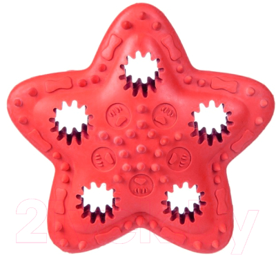 Игрушка для собак Barry King Звезда / BK-15101 (красный)