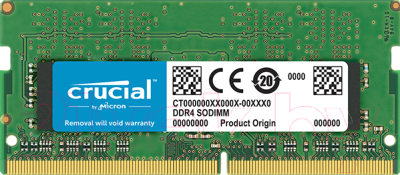 Оперативная память DDR4 Crucial CT4G4SFS8266