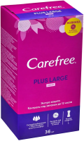 Прокладки ежедневные Carefree Large Fresh Plus (36шт) - 