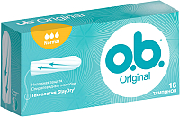 Тампоны гигиенические O.b. Normal Original (16шт) - 