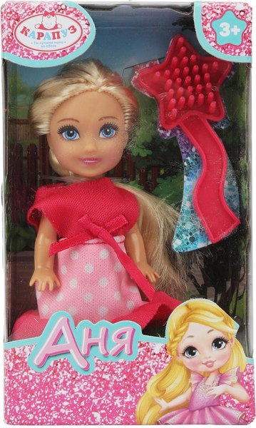 Кукла с аксессуарами Карапуз Анечка / ANNA-BF2-BB