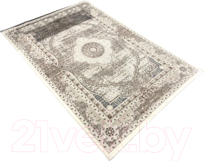 Ковер Radjab Carpet Панама Прямоугольник 6691A / 9658RK (1.6x3, Dark Beige/White)