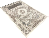 Ковер Radjab Carpet Панама Прямоугольник 6691A / 9665RK (3x4, Dark Beige/White) - 