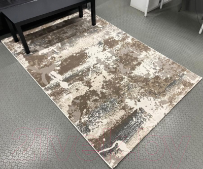 Ковер Radjab Carpet Панама Прямоугольник 7431A / 9708RK (2.4x3.4, Dark Beige/White)
