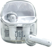 Беспроводные наушники JBL Tune Flex Ghost / JBLTFLEXGWHT (белый) - 