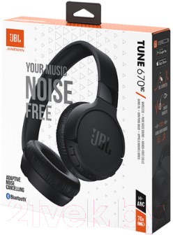 Беспроводные наушники JBL Tune 670NC / T670NCBLK (черный)