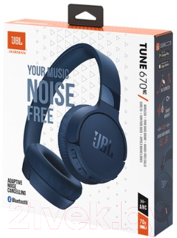 Беспроводные наушники JBL Tune 670NC / T670NCBLU (синий)