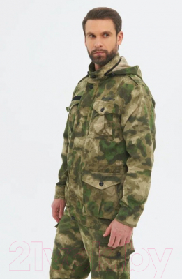 Изображение товара Костюм для охоты и рыбалки Huntsman Крафт летний Смесовая Малахит (р-р 48-50/170-176)