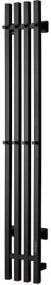 Полотенцесушитель электрический Тругор Пэк СП Вектор кв 4 120x15 / 323546 (черный)