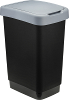 Контейнер для мусора Idea Твин М2469 (25л, серый) - 