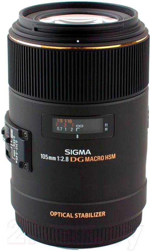 Стандартный объектив Canon Sigma AF 105mm f/2.8 EX DG OS HSM Macro Canon EF