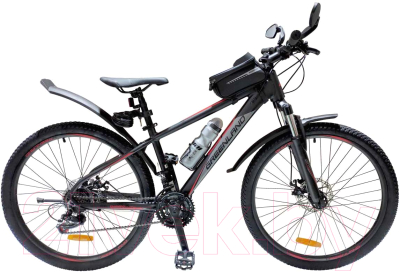 Велосипед GreenLand Everest 26 (14, черный/красный)