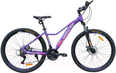 Велосипед GreenLand Felicia 27.5 (16, фиолетовый)