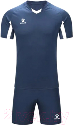 Футбольная форма Kelme Football Suit / 7351ZB3130-409 (р-р 150, синий)