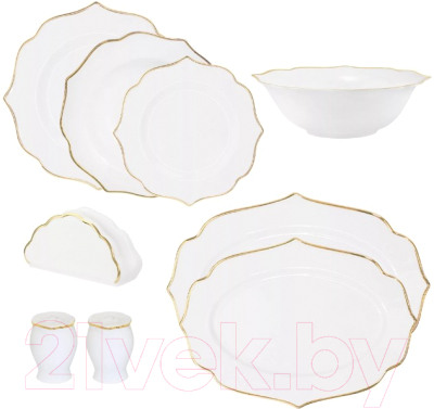 Набор столовой посуды Lenardi Magnolia Gold 205-588 